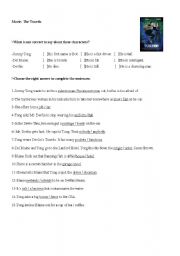 English worksheet: Movie: The Tuxedo