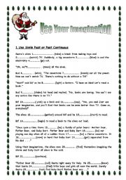 English Worksheet: Use your Imagination2