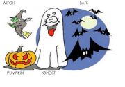 English worksheet: Characters of halloween