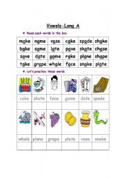 Long vowel A 