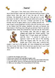 English Worksheet: suprise