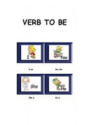 English Worksheet: Verb to be