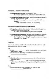 English worksheet: present simple or continuous