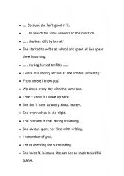 English worksheet: Finding mistakes