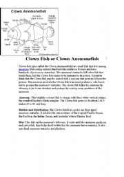 English Worksheet: Finding Nemo