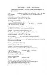 English Worksheet: Music Activity - Rehab - Amy Winehouse