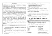 English Worksheet: Ecology- Environment