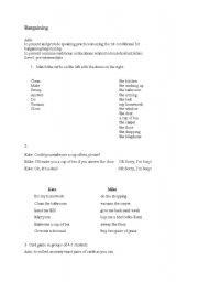 English worksheet: 1st Conditional- BARGAINING