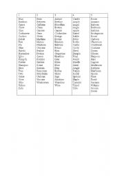 English worksheet: Compose a song / poem