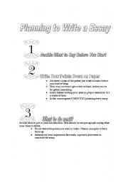 English worksheet: Ms. Ts writing workshop