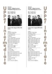 English worksheet: grow old by the cranberries