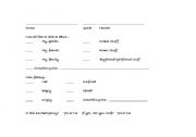 English worksheet: What to talk about
