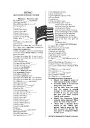 English Worksheet: american life by madonna