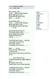 English Worksheet: Lovers concerto