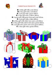 English Worksheet: Christmas presents