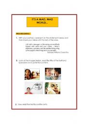 English Worksheet: Teens and parents