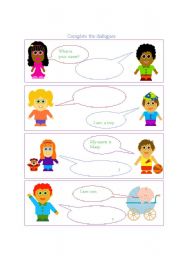 English Worksheet: Nice to meet you