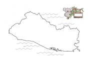 English Worksheet: design your island
