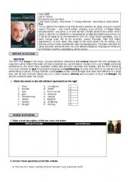 English Worksheet: Finding Forrester