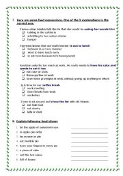 English Worksheet: Describe food items part 4 (of 4)