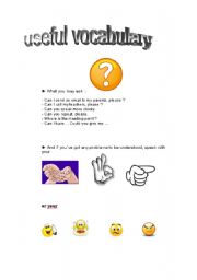 English worksheet: useful vocabulary on a trip N2