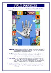 English Worksheet: Palm reading