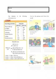 English Worksheet: whose