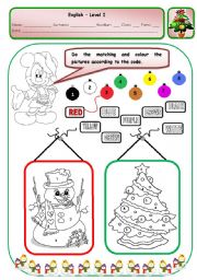 English Worksheet: CHRISTMAS - PAGE 4