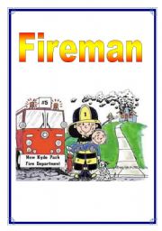 English Worksheet: Jobs - Fireman 20/26