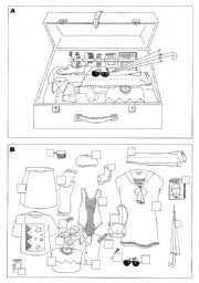 English Worksheet: Your Suitcase