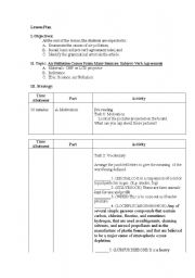 English worksheet: Subject-Verb Agreement (Whole Language Approach)