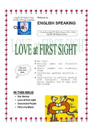 English Worksheet: Love at first sight