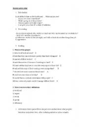 English Worksheet: lesson plan workaholism