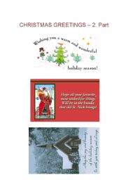 Christmas greetings - 2nd part