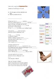 English Worksheet: Youve got a friend