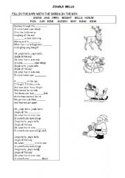 English Worksheet: jingle bells