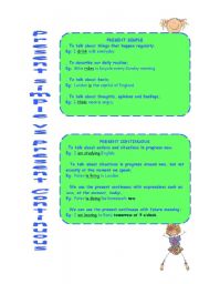 English Worksheet: Present simple vs Present continuous