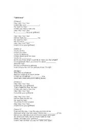 English worksheet: Avril Lavigne - 