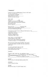 English Worksheet: Britney Spears - Cinderella