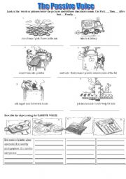 English Worksheet: The Passive Voice - How is Chocolate made? (Process Writing)