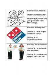 English Worksheet: Interview activity