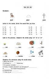 Phonics worksheet- 