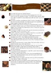 English Worksheet: Chocolate - Falling in Love - Nonrestrictive Relative Clause