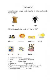 English Worksheet: phonics- 