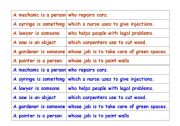 English Worksheet: Relative pronouns- Match Game
