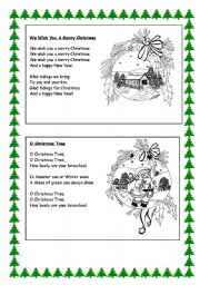 English Worksheet: SONGS AND DIFFERENCES