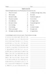 English worksheet: introductions