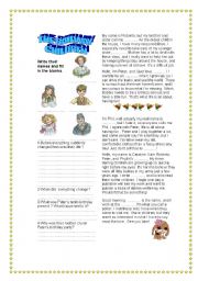 English Worksheet: the railway children - edith nesbit - chapters 1-2-3