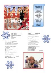 English Worksheet: Christmas is all around