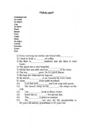 English worksheet: General Vocabulary